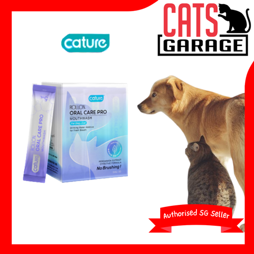 Cature Oral Care Pro Mouthwash For Dog and Cat (5ml,30 sachets)