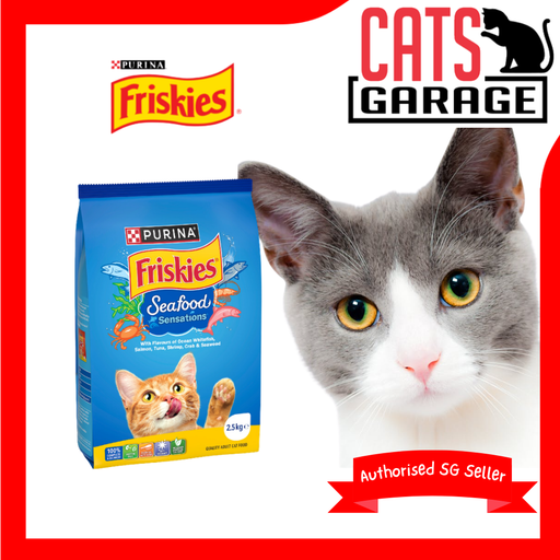 FRISKIES Seafood Sensation Cat Dry Food 2.5kg
