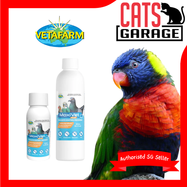 Vetafarm MoxiVet Plus – Kills internal & External Parasites in Birds (2 Sizes)