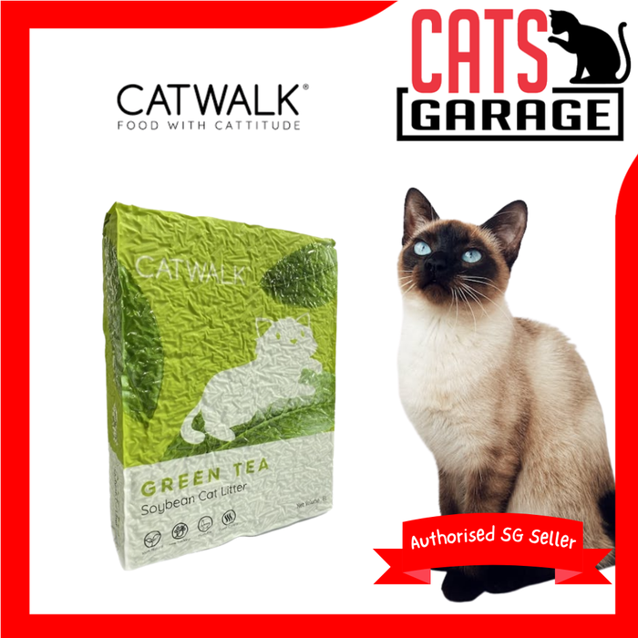 Catwalk GREEN TEA Tofu Cat Litter 6L X6