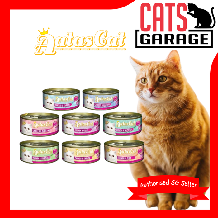 AATAS CAT Creamy Chicken Cat Wet Food 80g X24