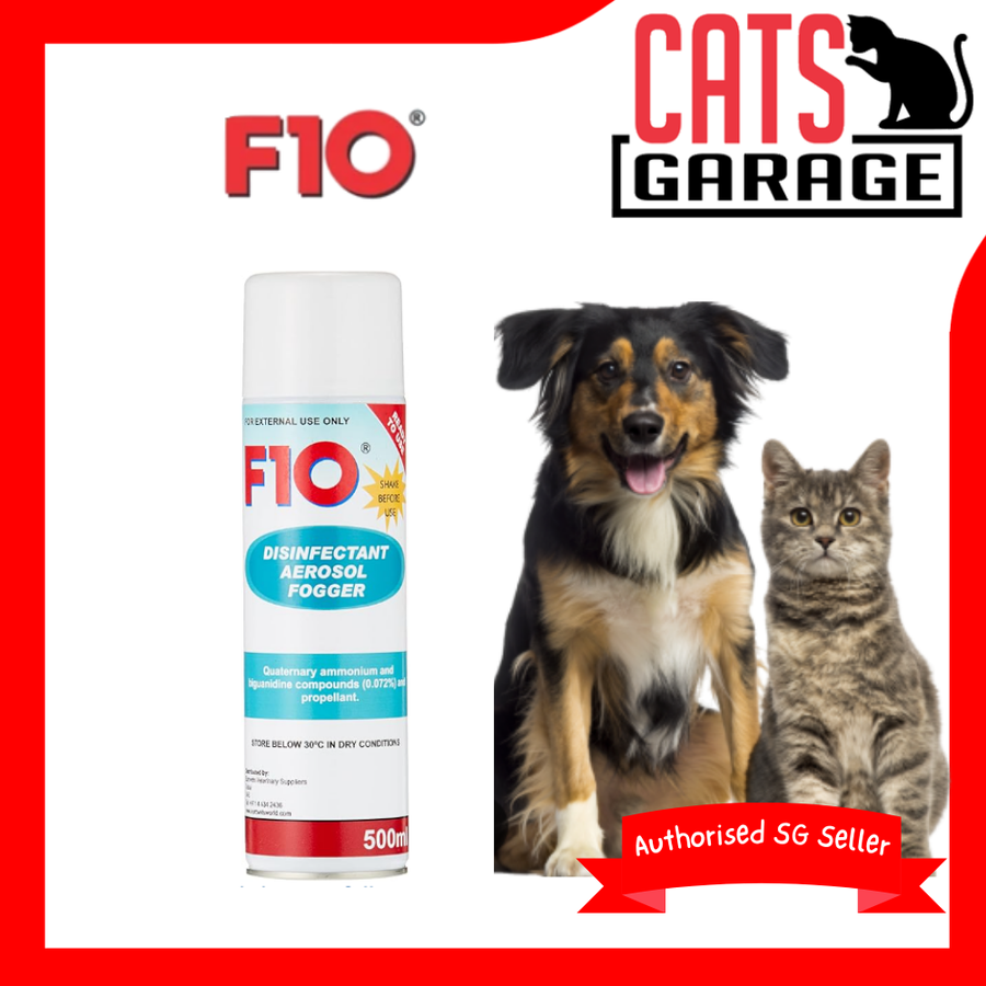 F10 Disinfectant Aerosol Fogger Can 500ml