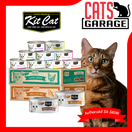 Kit Cat Deboned Toppers Cat Canned Food Chicken & Tuna 80g X 24cans