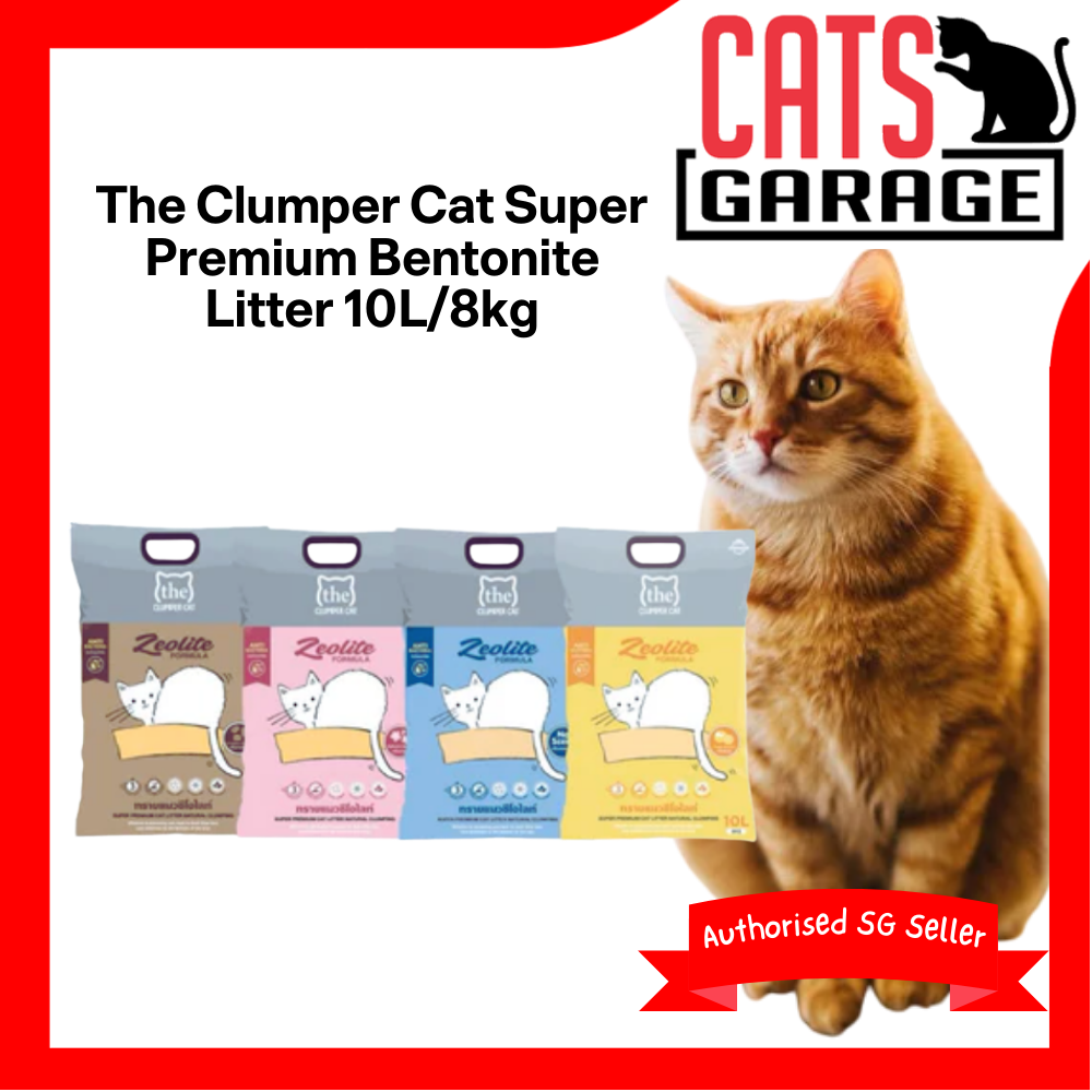 The Clumper Cat Super Premium Bentonite Litter 10L/8kg