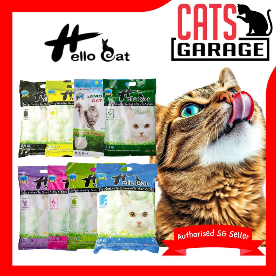 Hello Cat Bentonite Cat Litter 10L