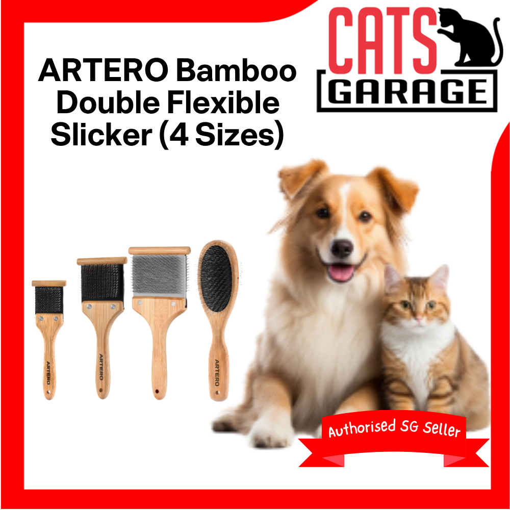 Artero Bamboo Slicker, 18mm Double Flexible Pin (4 Sizes)