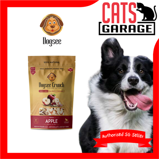 Dogsee Crunch Apple Freeze-Dried Dog Treats