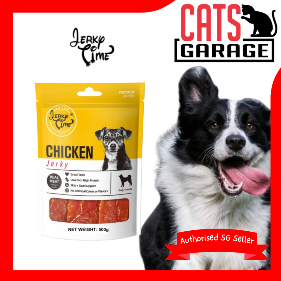 Jerky Time Dry Chicken Jerky for Dogs 500g