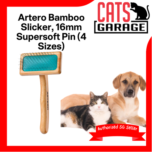 Artero Bamboo Slicker, 16mm Supersoft Pin (4 Sizes)