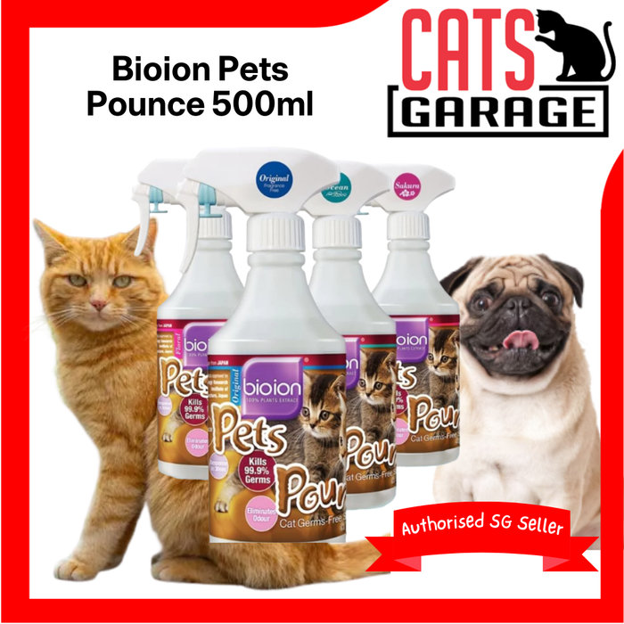 Bioion Pets Pounce Air Sanitizer 60ml/500ml