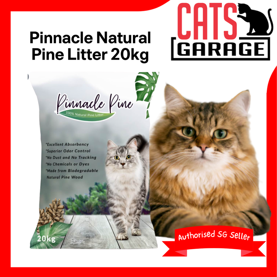 (PRE-ORDER SHIPOUT IN 3WEEKS) Pinnacle Pine 100% Natural Pine Litter 20kg