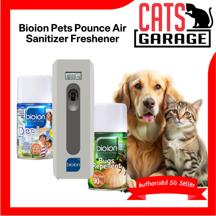 Bioion Pets Pounce Air Sanitizer Freshener