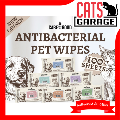 Care For The Good Antibacterial Pet Wipes 100 PCS (15x20 cm)