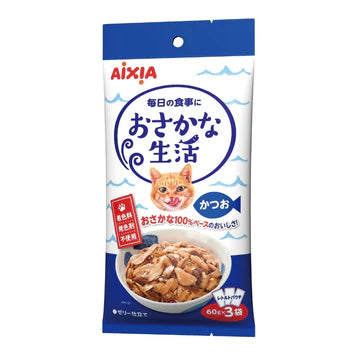 Aixia Fish Life Cat Wet Food 60g x 3