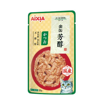 Aixia Kin-Can Rich Pouch Cat Wet Food 35g