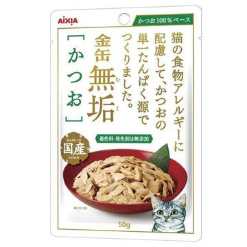 Aixia Kin-Can Pure Pouch Cat Wet Food 50g
