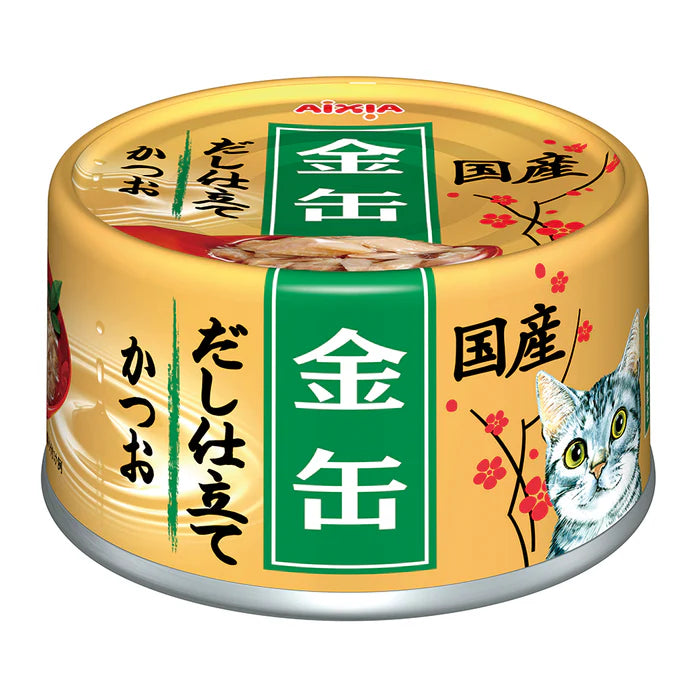 Aixia Kin-Can Dashi Cat Wet Food 70g