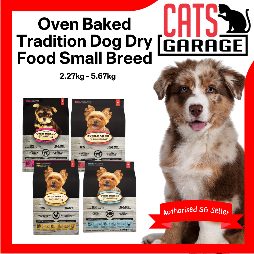 Oven Baked Tradition Dog Dry Food Small Bites 5lb - 12.5lb