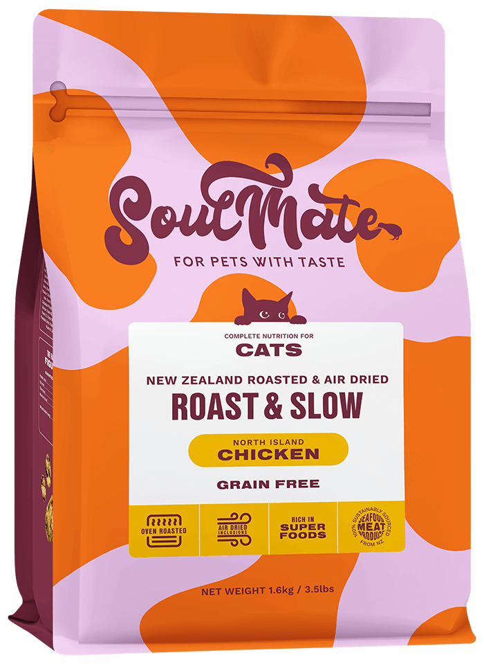 Soulmate Roast & Slow North Island Chicken Baked and Air Dried Cat Food (1.6kg & 6kg)