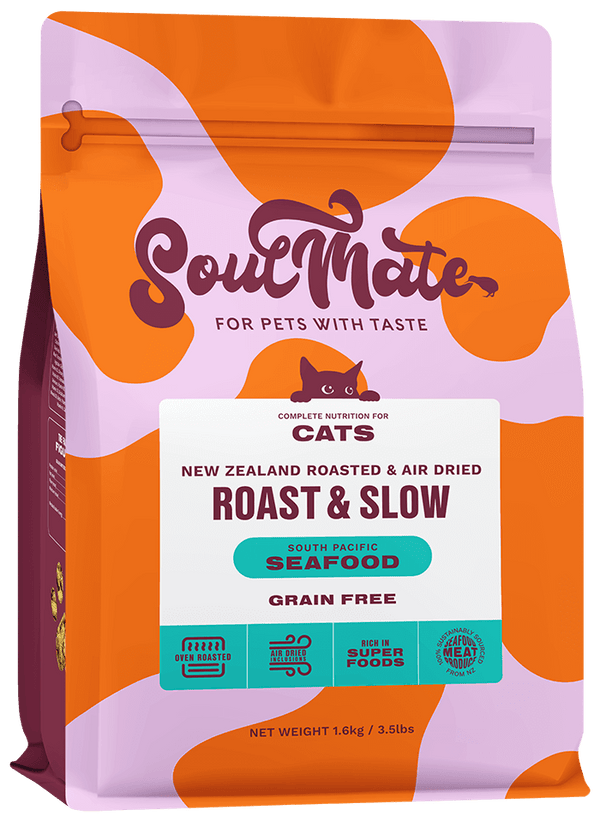 Soulmate Roast & Slow South Pacific Seafood Baked and Air Dried Cat Food (1.6kg & 6kg)