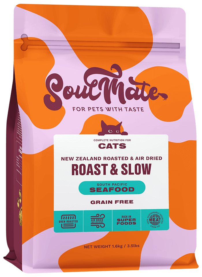 Soulmate Roast & Slow South Pacific Seafood Baked and Air Dried Cat Food (1.6kg & 6kg)