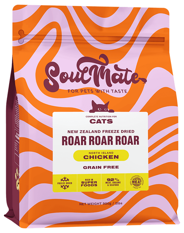 Soulmate Roar Roar Roar North Island Chicken Freeze Dried Cat Food (400g & 900g)