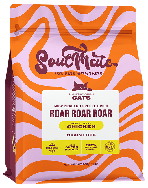 Soulmate Roar Roar Roar North Island Chicken Freeze Dried Cat Food (400g & 900g)