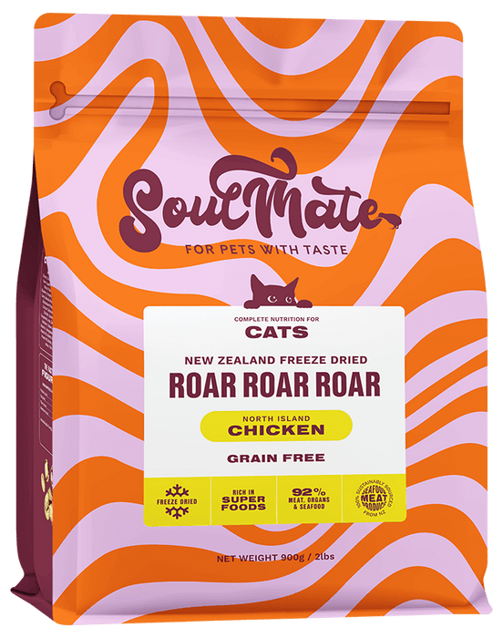 Soulmate Roar Roar Roar North Island Chicken Freeze Dried Cat Food (400g & 900g)