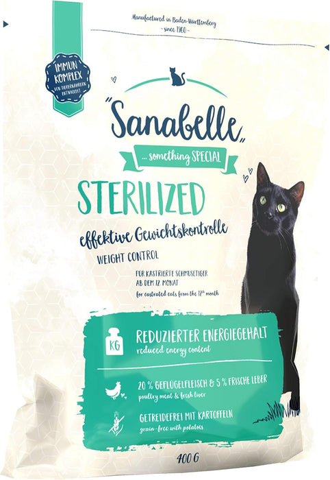Sanabelle Sterilized Cat Dry Food 400g