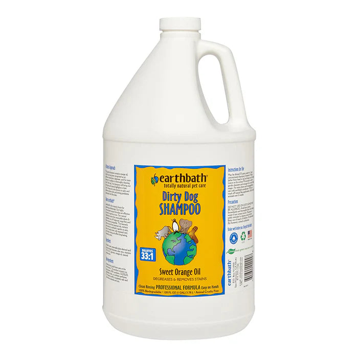 Earthbath Dog Shampoo 472ml & 3.8L