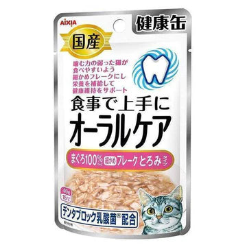 Aixia Kenko Pouch Oral Care Cat Wet Food 40g