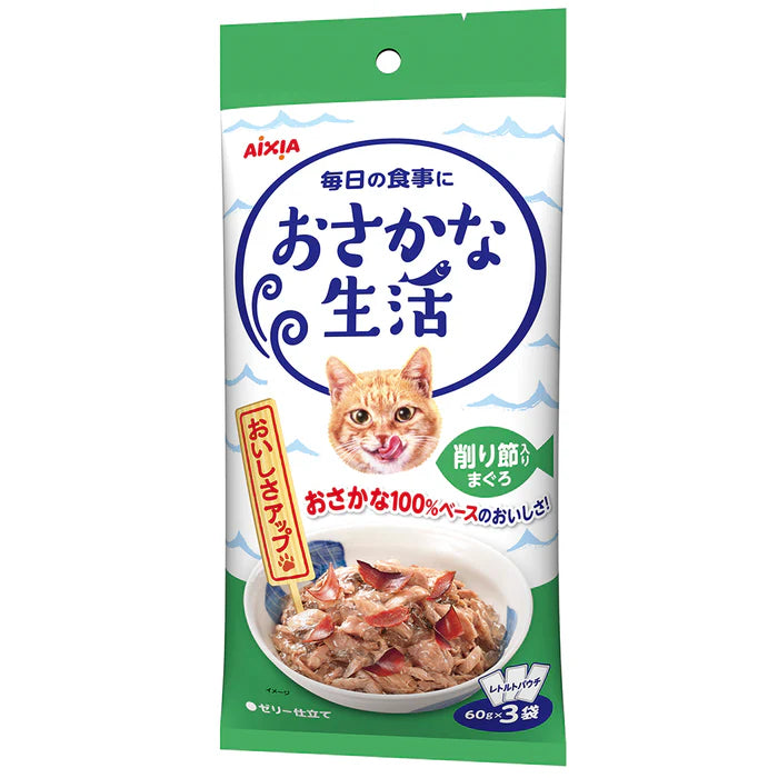 Aixia Fish Life Cat Wet Food 60g x 3