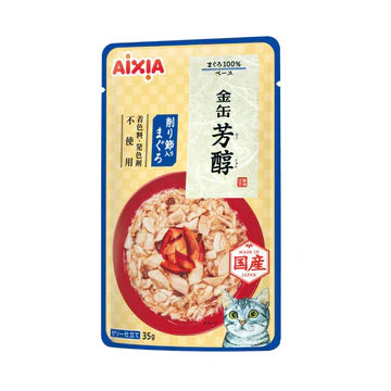 Aixia Kin-Can Rich Pouch Cat Wet Food 35g