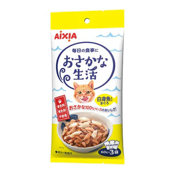 Aixia Fish Life Cat Wet Food 60g x 3