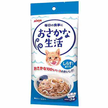 Aixia Fish Life Cat Wet Food 60g x 3