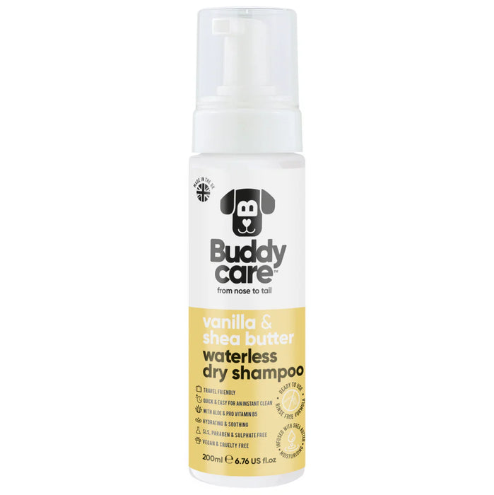 Buddycare Waterless Dry Dog Shampoo 200ml