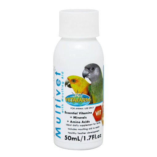 Vetafarm Multivet with Moulting Aid for Birds (2 Sizes)