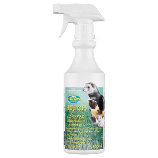 Vetafarm Hutch Clean Disinfectant Cleanser For Small Animals 500ml