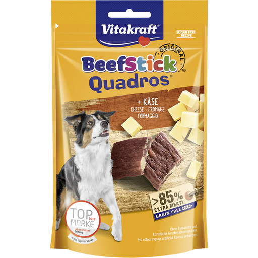 Vitakraft Dog Beef Sticks Quadros Cheese 70g X7