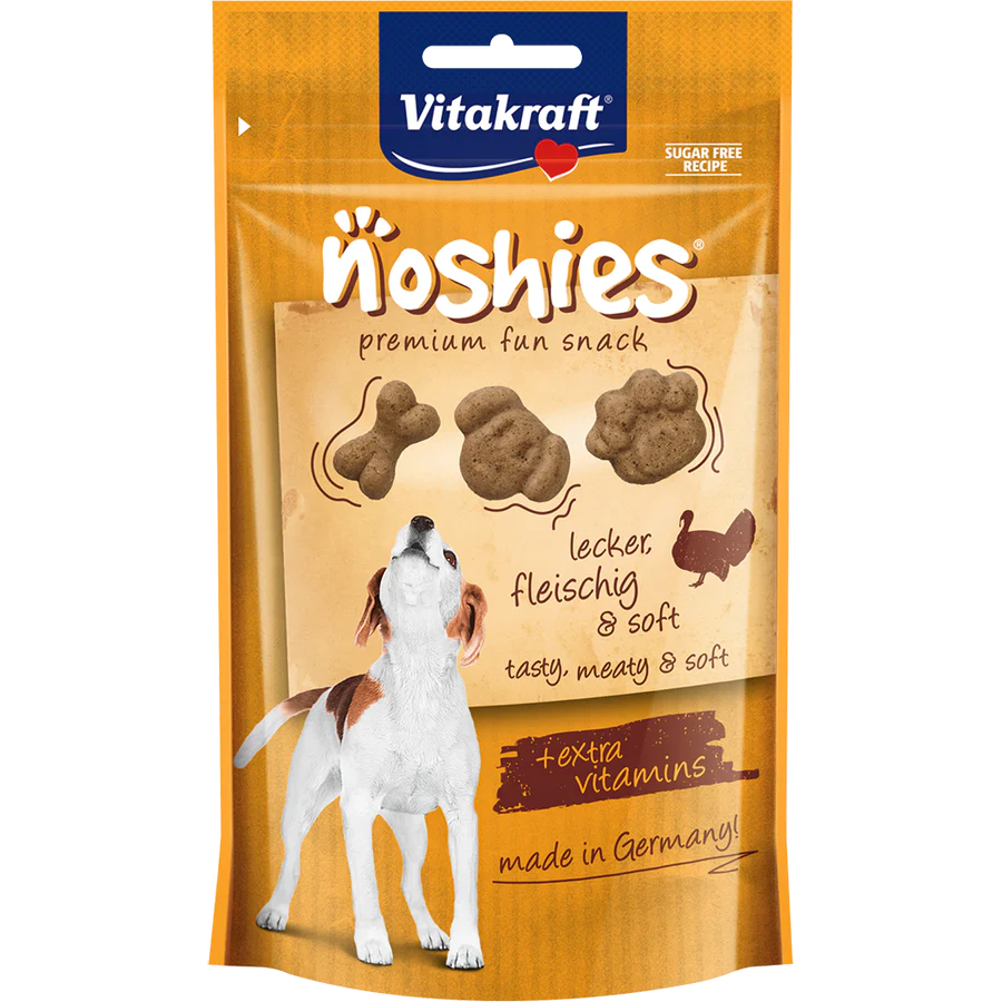 Vitakraft Dog Noshies Turkey 90g X6