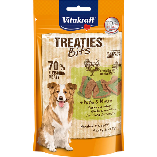 Vitakraft Dog Treaties Bits Turkey & Mint 120g
