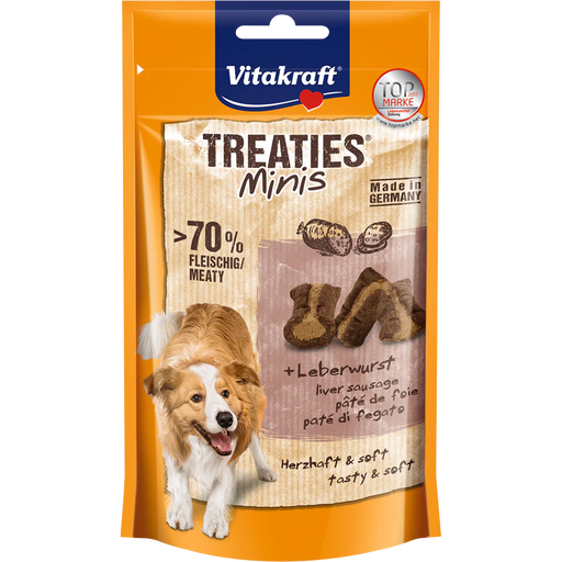 Vitakraft Dog Treaties Minis Liver Sausages 48g X8