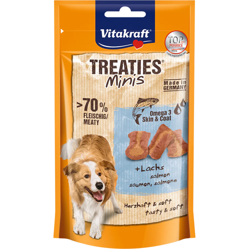 Vitakraft Dog Treaties Minis Salmon and Omega 3, 48g X8