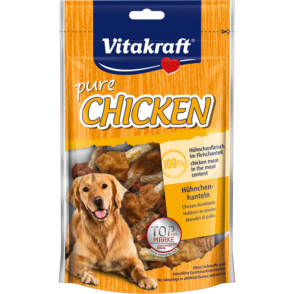 Vitakraft Dog Treats Pure Chicken Dumbbells 80g