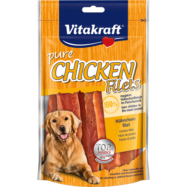 Vitakraft Dog Treats Pure Chicken Fillets 80g