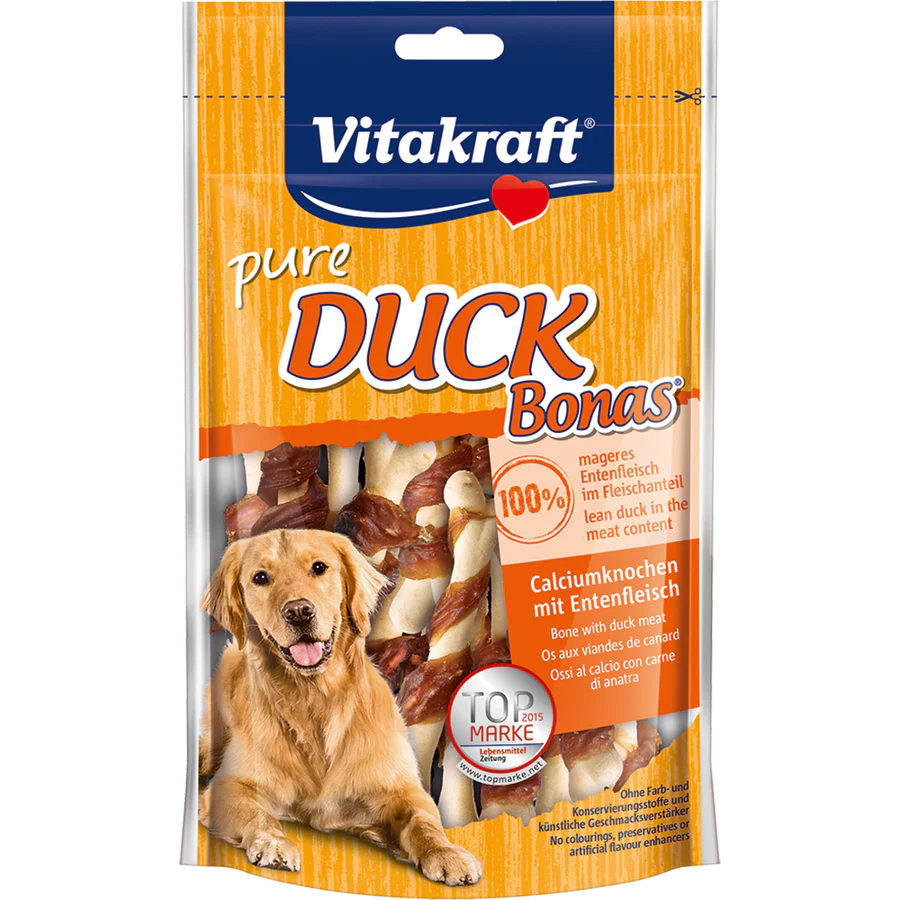 Vitakraft Dog Treats Pure Duck Bonas 80g