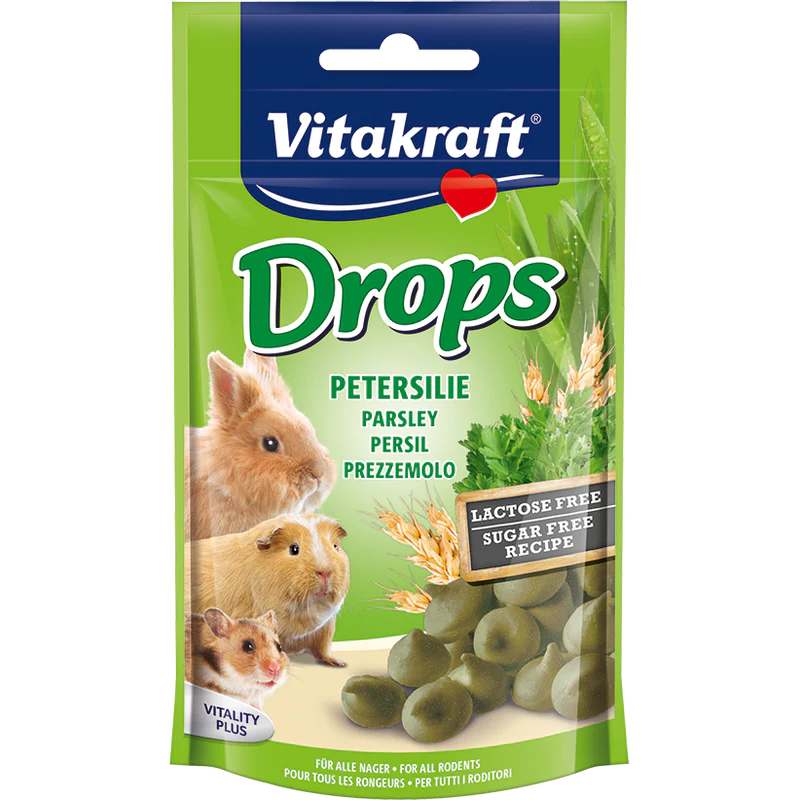 Vitakraft Drops Parsley for Small Animals 75g