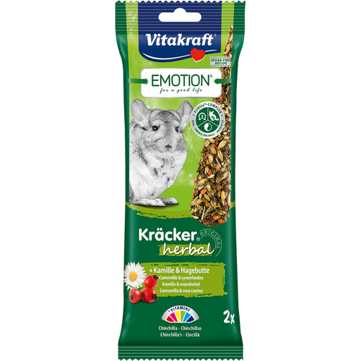 Vitakraft Emotion Kracker Herbal for Chinchilla 2pcs
