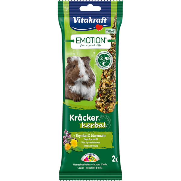 Vitakraft Emotion Kracker Herbal for Guinea Pig 2pcs
