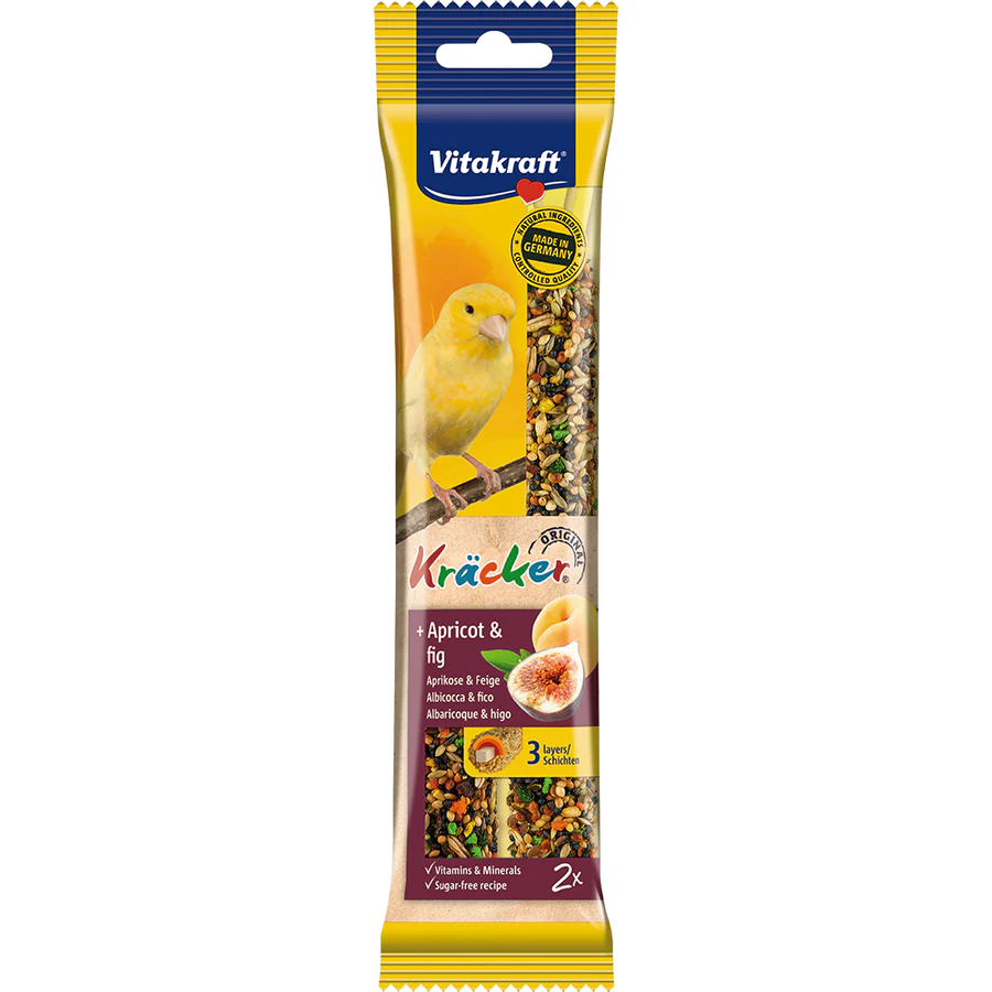 Vitakraft Kracker Apricot & Fig for Canaries 60g